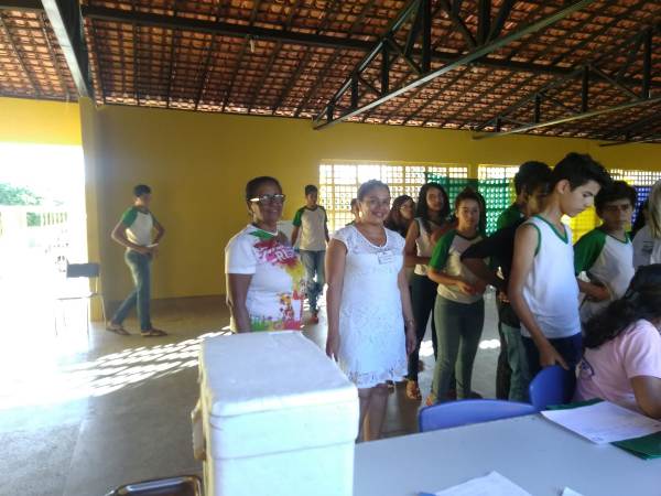 Secretaria de saúde realiza campanha de vacinação em escolas do município  - Imagem 8