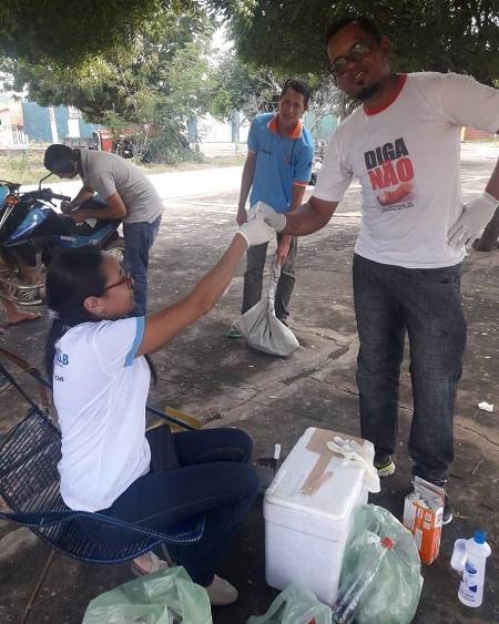 Cachorros e gatos são vacinados durante campanha em Santo Inácio do Piauí - Imagem 2