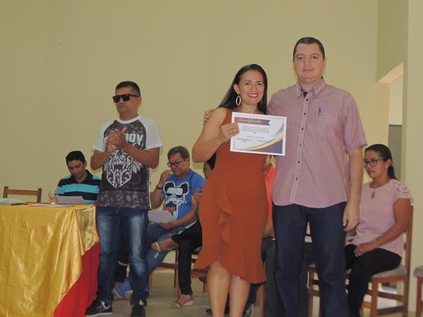 Professora Josafá Medeiros (Fazinha) é reempossada para sua segunda gestão a frente do SINDSERM de Pedro II  - Imagem 17