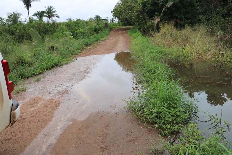Jonas Moura vistoria estradas vicinais de Água Branca. - Imagem 3