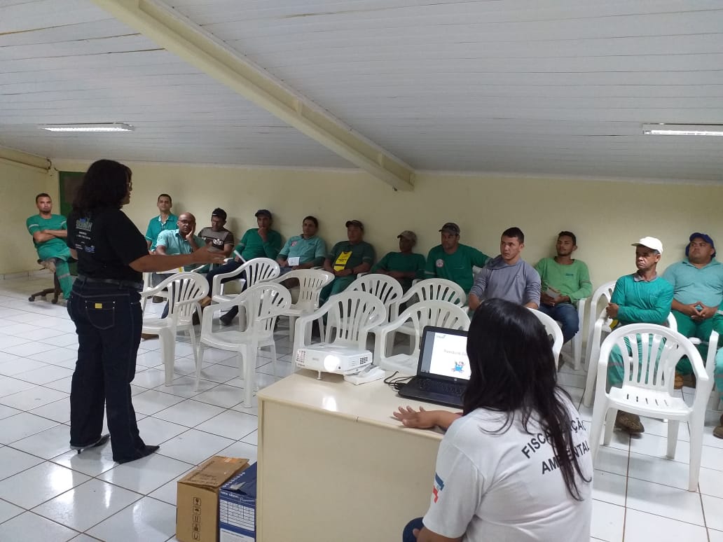 Equipe do Strans e Semam promovem palestra na Fazenda Tunísia Uruçuí - Imagem 1