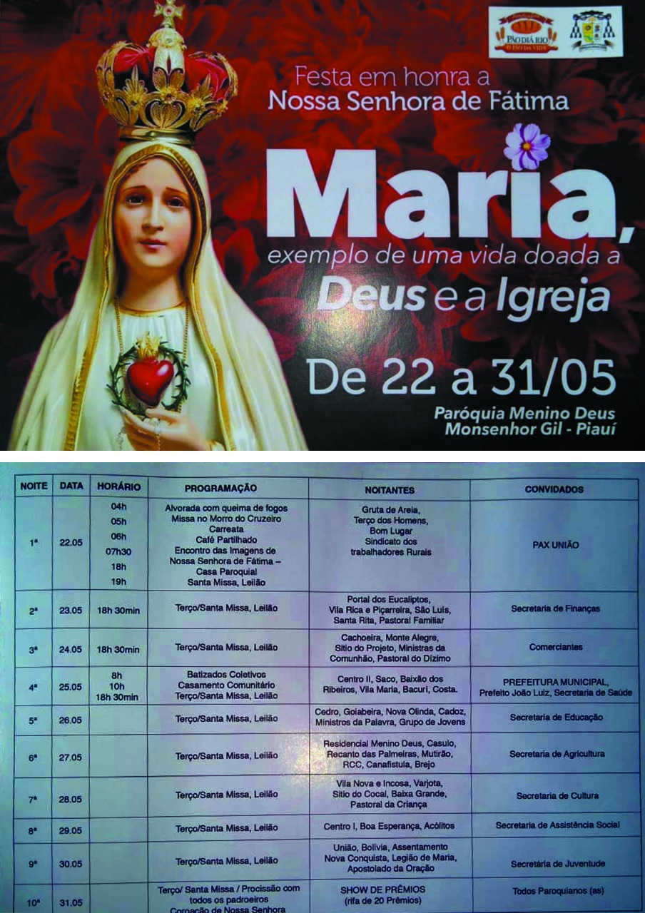 Emoção e fé na abertura dos festejos da Co Padroeira de Monsenhor Gil - Imagem 16