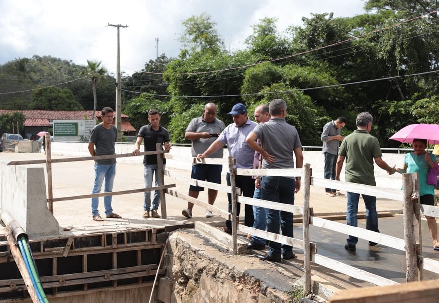 Obras da construção da ponte é tema de visita do deputado Georgiano Neto em Monsenhor Gil  - Imagem 4