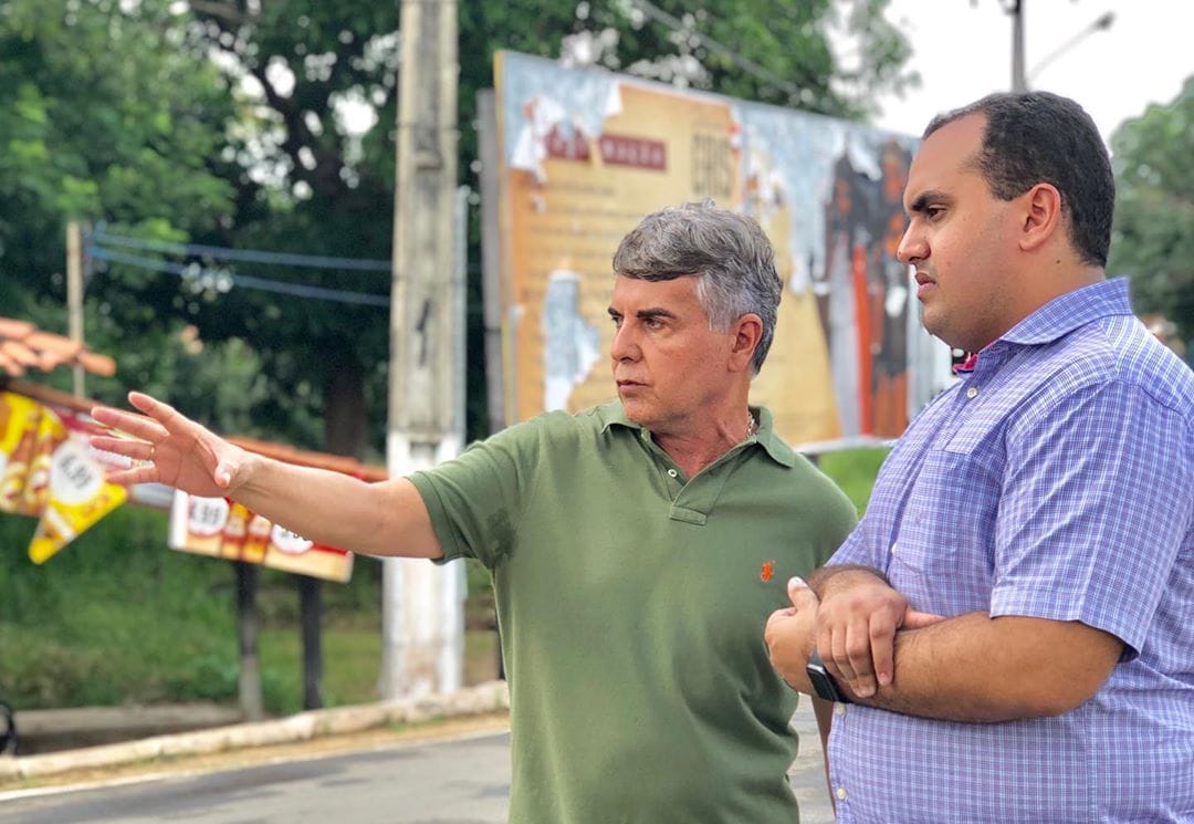 Obras da construção da ponte é tema de visita do deputado Georgiano Neto em Monsenhor Gil  - Imagem 2