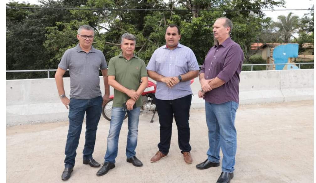 Obras da construção da ponte é tema de visita do deputado Georgiano Neto em Monsenhor Gil  - Imagem 5
