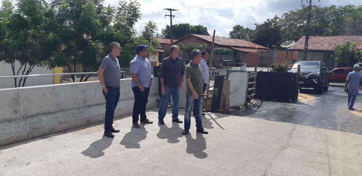 Obras da construção da ponte é tema de visita do deputado Georgiano Neto em Monsenhor Gil  - Imagem 8