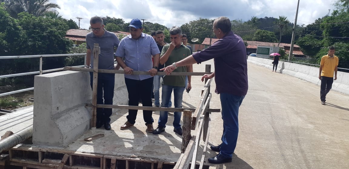 Obras da construção da ponte é tema de visita do deputado Georgiano Neto em Monsenhor Gil  - Imagem 10