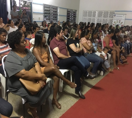 Secretaria de Assistência Social realiza comemoração do dia das mães dos usuários dos Programas SCFV e PCF.