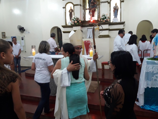 Bispo Dom Plínio visita Dom Expedito Lopes em Missão Pastoral - Imagem 255