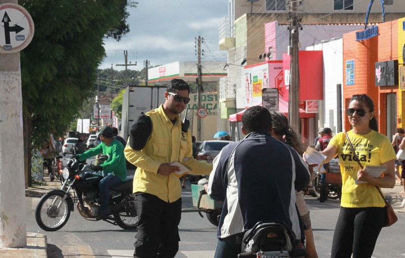 Caminhada e blitz educativa encerram campanha do “Maio Amarelo” em Pedro II - Imagem 2