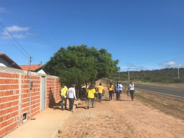 Secretaria de saúde realiza mutirão de limpeza na cidade de Santo Inácio  - Imagem 3