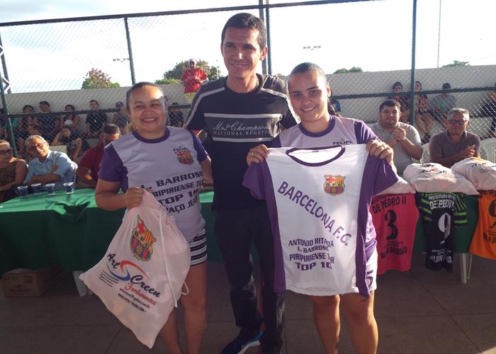 Atletas do futebol feminino iniciam a 2ª Copa Batom de Pedro II - Imagem 27