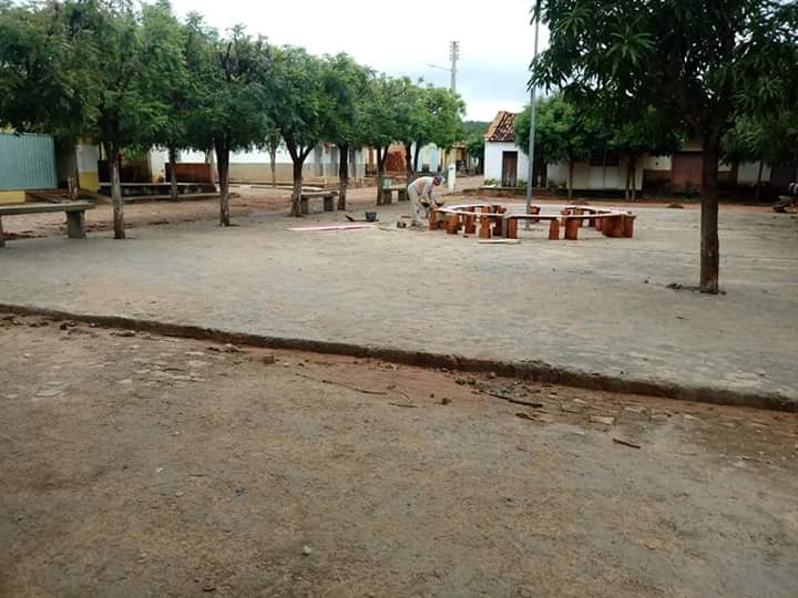 Prefeito de Ipiranga do Piauí, inaugura Obras de Calçamento na localidade São José dos Côcos. - Imagem 5