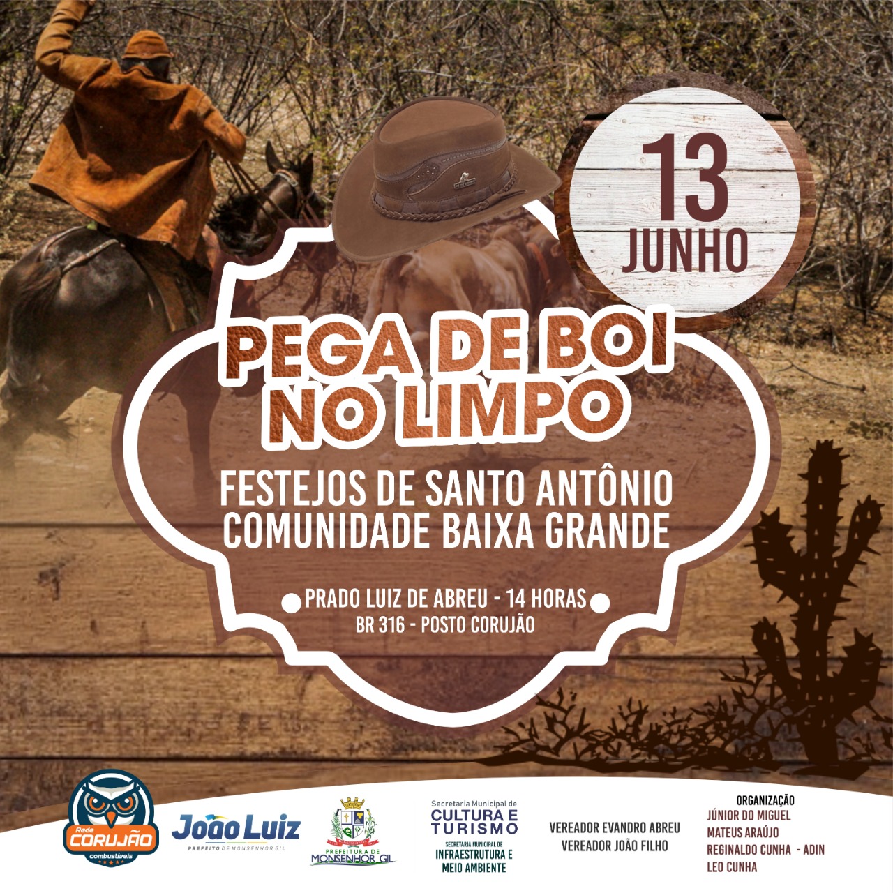 Pega de Boi reúne Vaquerama e amigos em Prado na comunidade Baixa Grande - Imagem 2