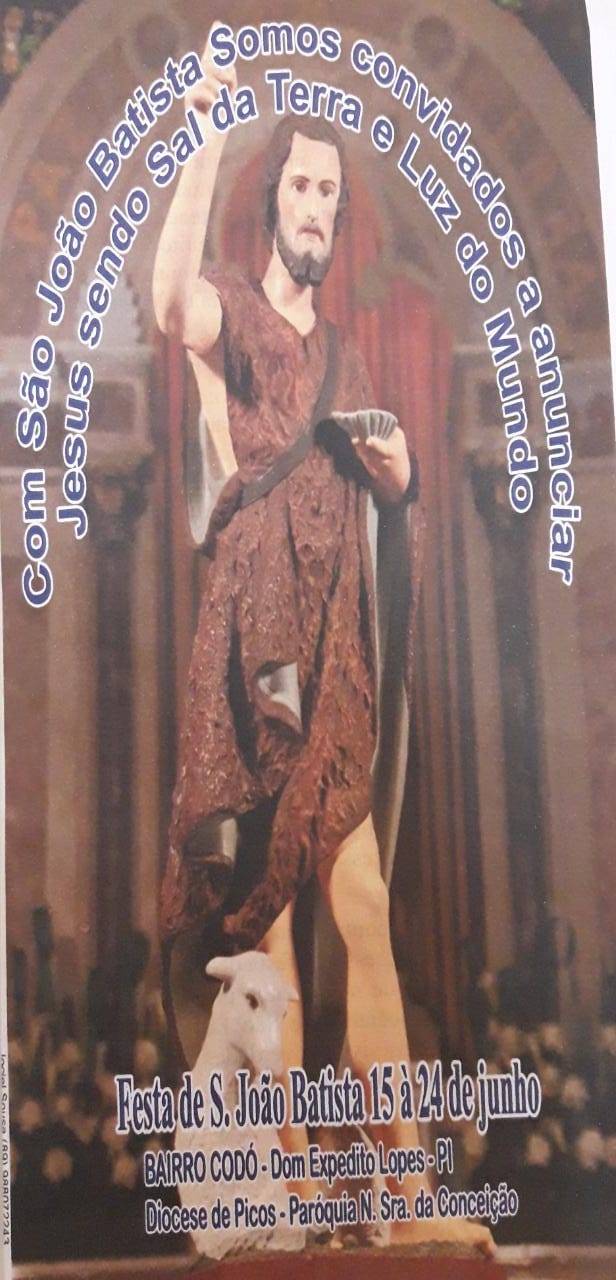 Comunidade católica do Bairro Codó inicia o festejo de São João Batista - Imagem 2