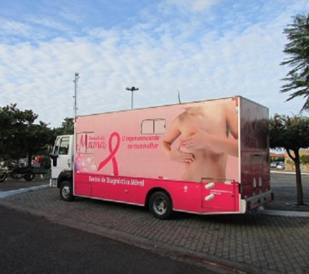 São João da Serra recebe caminhão do Centro de Diagnóstico Móvel