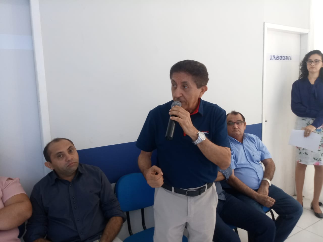 Prefeito de Ipiranga Dr. José Maria Inaugura Sala de exames de ultrassonografia na Secretaria Municipal de Saúde. - Imagem 4