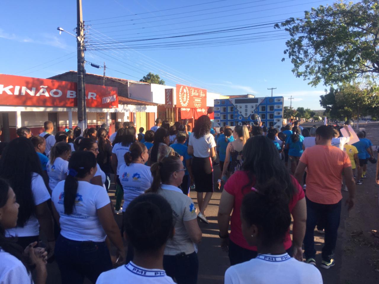 Secretaria Municipal de Saúde por meio do NASF realiza caminhada contra as Drogas em Ipiranga. - Imagem 6