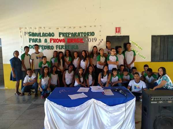 Secretaria municipal de educação realiza simulado com alunos que irão fazer a prova Brasil   - Imagem 7
