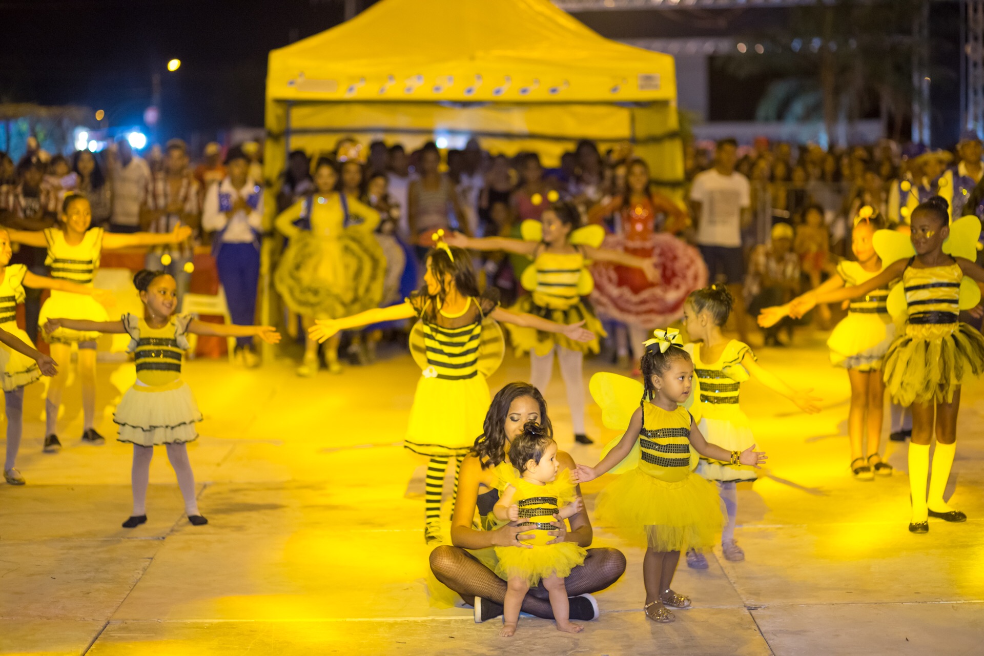 Apresentação das quadrilhas profissionais na Vila Junina de Uruçuí - Imagem 1
