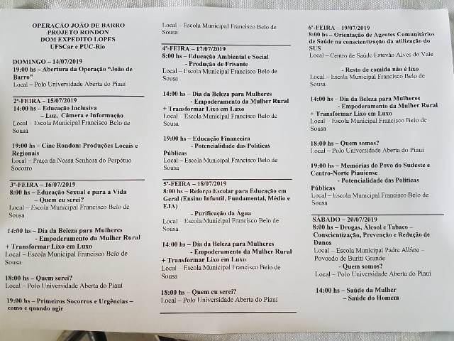 Projeto Rondon está realizando Operação João de Barro em Dom Expedito Lopes - Imagem 5