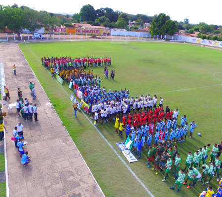 Cerca de 600 atletas participam da abertura da 5ª Copa Água Branca Nordeste de Futebol de Base