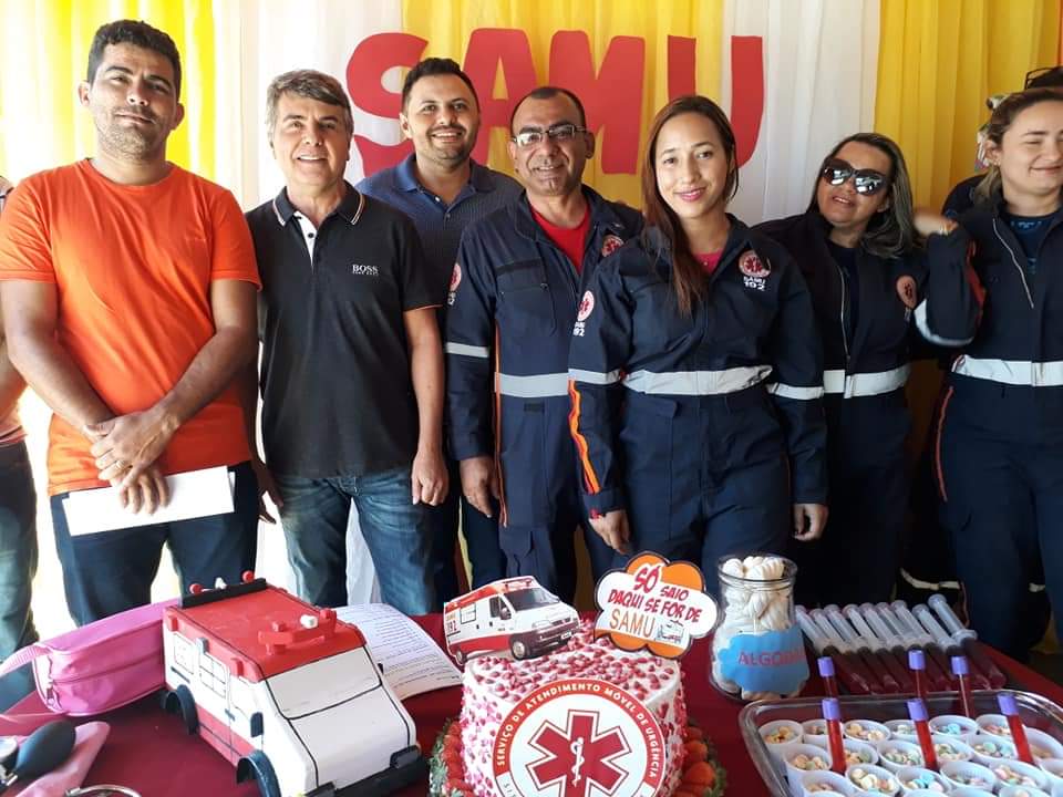 Prefeito João Luiz participa de comemoração de 03 anos de relevantes serviços do SAMU  - Imagem 1