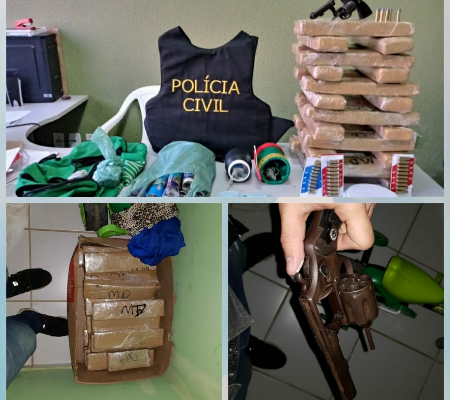 Polícia Civil deflagra em piripiri operação “pc 24/7”, prende homicidas e apreende drogas e armas