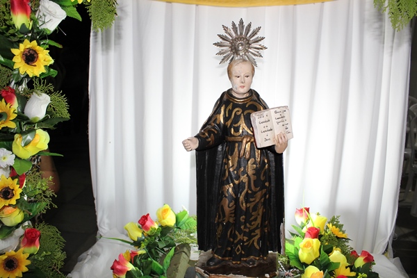 Quinta noite de novena e missa a Santo Inácio de Loyola.