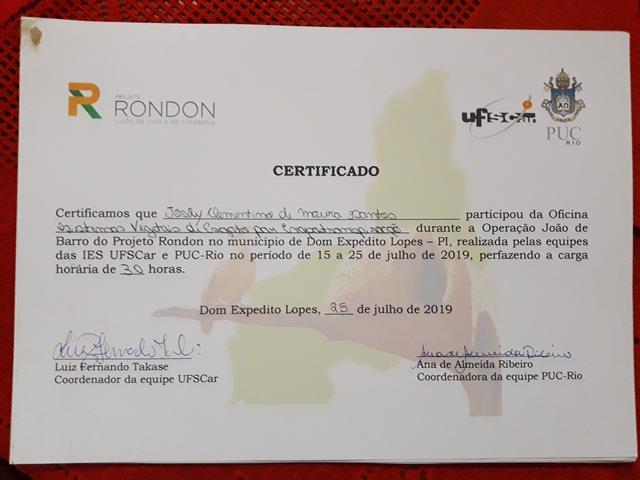 Arte, Cultura e Quadrilha Junina marcam cerimônia de encerramento das atividades dos Rondonistas em DEL - Imagem 2