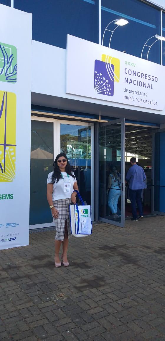 Secretária de saúde Bruna Lara participa de Congresso Nacional de Secretarias Municipais de Saúde - Imagem 1