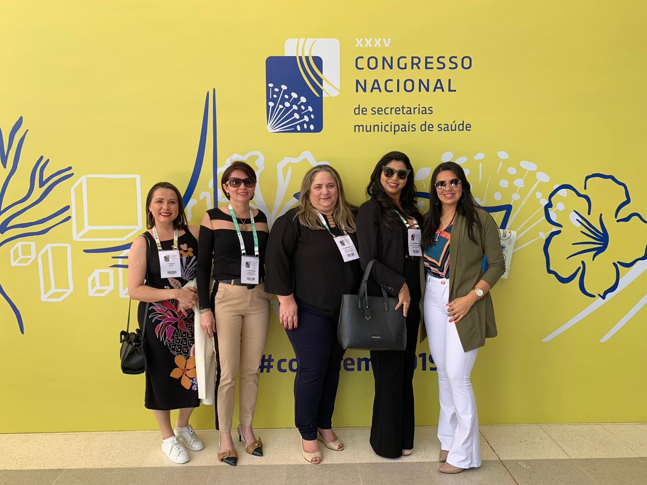 Secretária de saúde Bruna Lara participa de Congresso Nacional de Secretarias Municipais de Saúde     