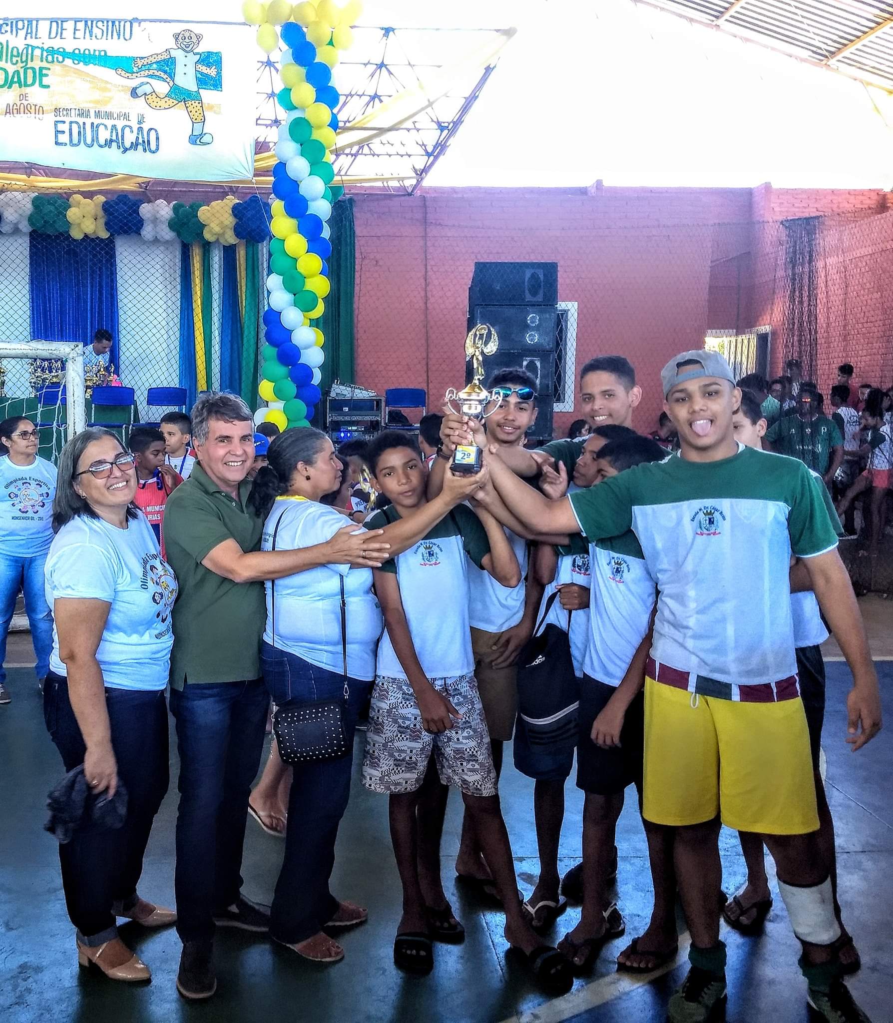 Prefeito João Luiz e Secretaria Norma Suely encerram com chave de ouro Olimpíada Escolar - Imagem 9