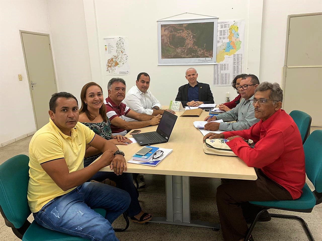 Secretário, agente de desenvolvimento e técnico da EMATER de Joaquim Pires participam de audiência - Imagem 1