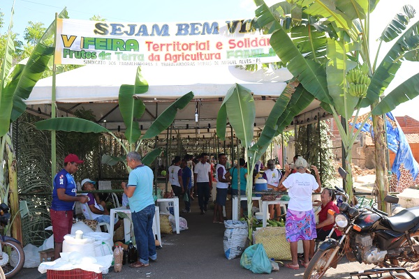 Prefeito participou da Feira da Agricultura Familiar em Miguel Alves - Imagem 1