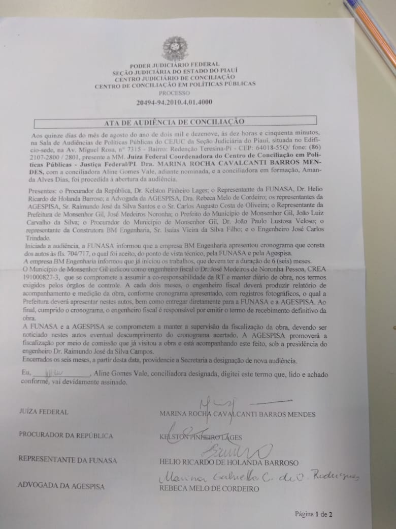 Prefeito João Luiz consegue na justiça à retomada das obras do esgoto sanitário do município  - Imagem 3