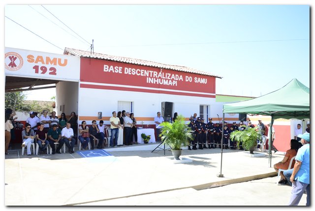 SAMU é inaugurado em Inhuma