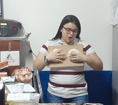 Ações do Agosto Dourado em Uruçuí destaca cuidados na gestação e importância do leite materno