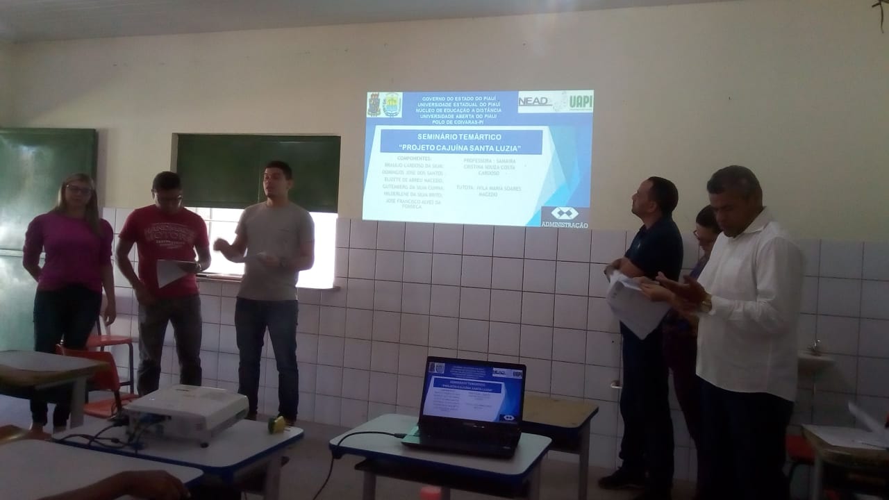 UAPI de Coivaras: Alunos de Bacharelado em Administração realizam Seminário Temático sobre ideia empreendedora  - Imagem 7