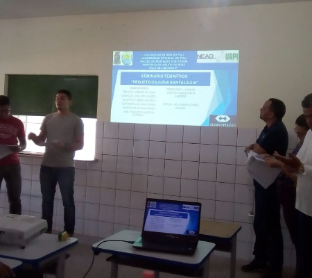 UAPI de Coivaras: Alunos de Bacharelado em Administração realizam Seminário Temático sobre ideia empreendedora 