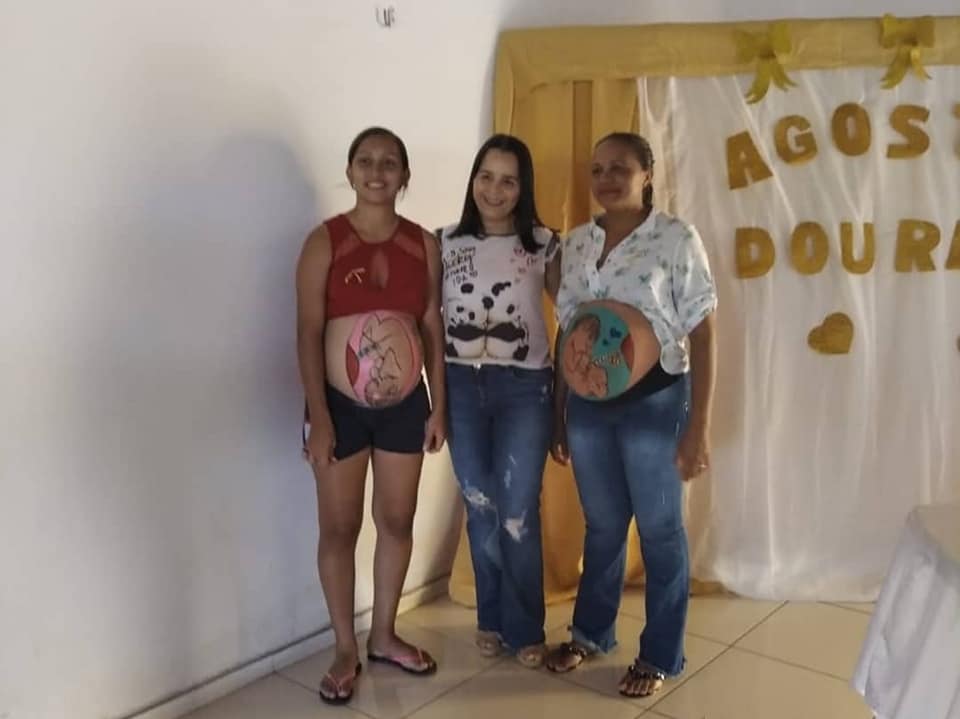 Secretária de saúde de Santo Inácio  realiza  semana do aleitamento materno  - Imagem 1