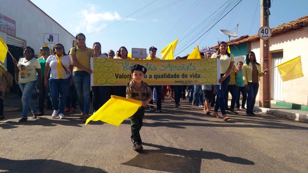 Prefeitura de Barro Duro realiza caminhada pela vida, no Setembro Amarelo - Imagem 9