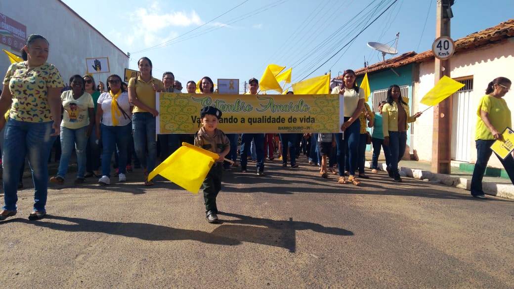 Prefeitura de Barro Duro realiza caminhada pela vida, no Setembro Amarelo - Imagem 7