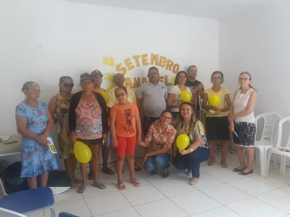 Secretaria municipal de saúde realiza roda de conversa sobre o setembro amarelo 