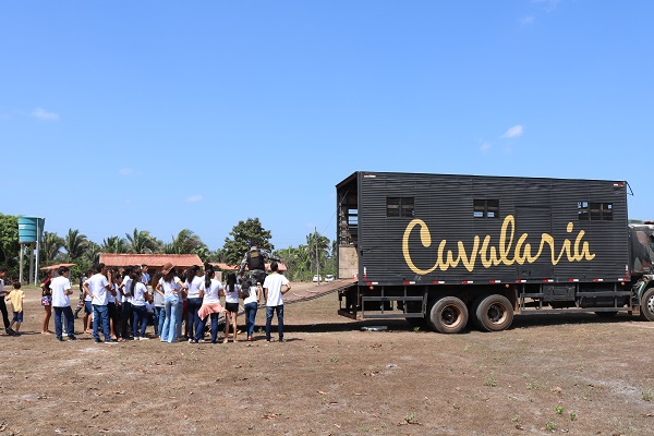 Alunos do Pelotão Mirim tiveram oficina com Esquadrão de Polícia Montada  - Imagem 27