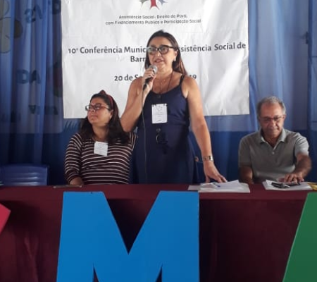 10° Conferência da Assistência Social é realizada em Barro Duro