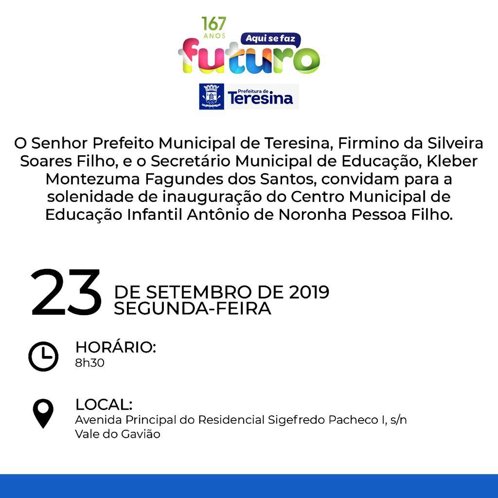 Interligando Monsenhor Gil com Teresina em torno da homenagem à Noronha Filho - Imagem 3