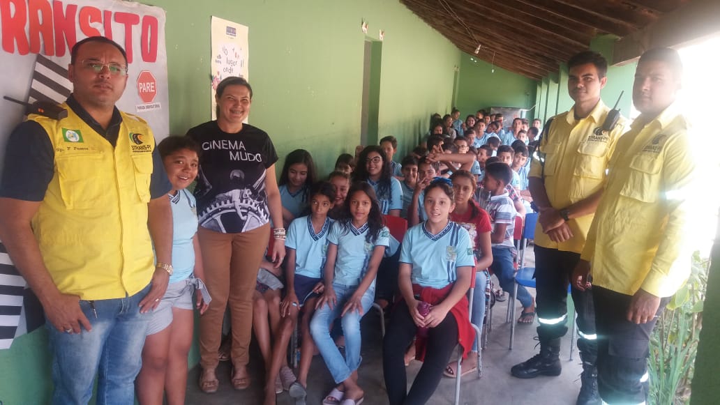 STRANS de Pedro II realiza palestra educativa para segurança no transito  - Imagem 9
