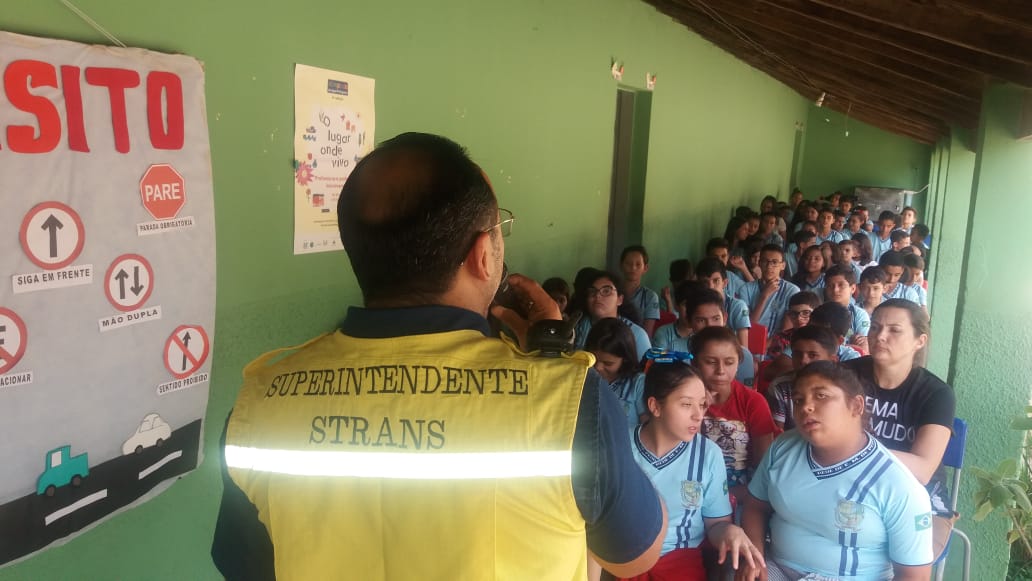 STRANS de Pedro II realiza palestra educativa para segurança no transito  - Imagem 7