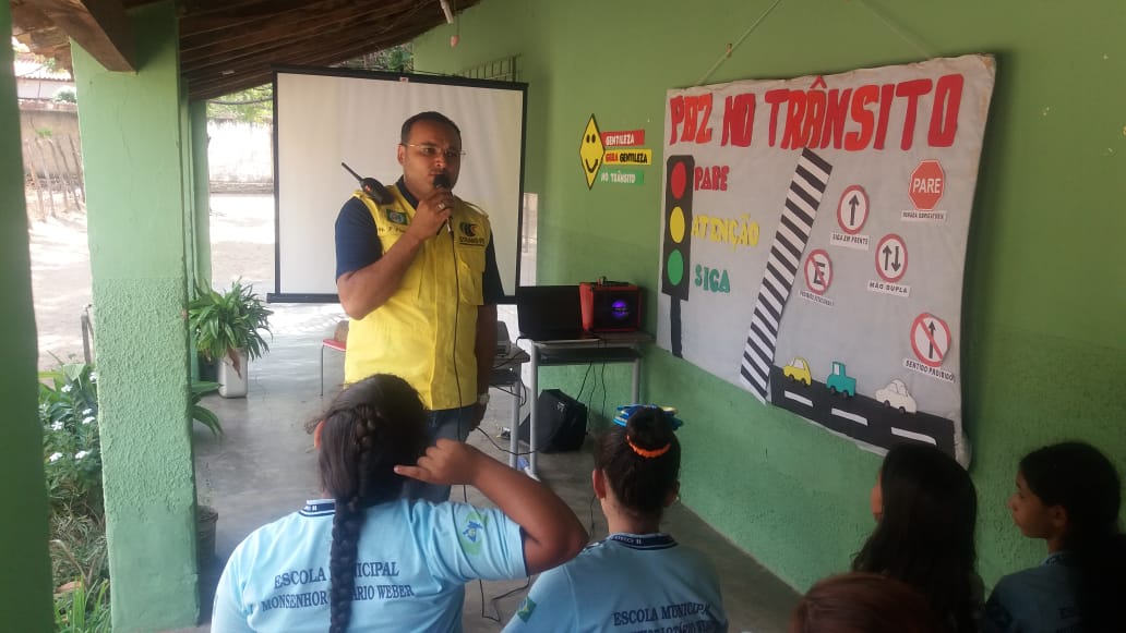 STRANS de Pedro II realiza palestra educativa para segurança no transito  - Imagem 4